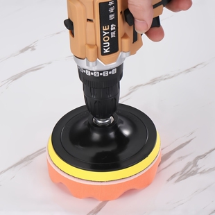 汽车美容抛光轮中粗海绵轮海绵球打磨轮镜面还原盘打蜡封釉抛光盘