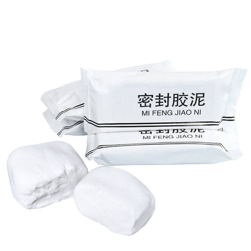 下水道空调孔密封胶泥白色洞堵塞橡皮泥老鼠防霉防水补口墙泥窗户