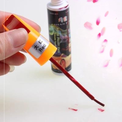 刮痕白色车载汽车漆去划痕修复
