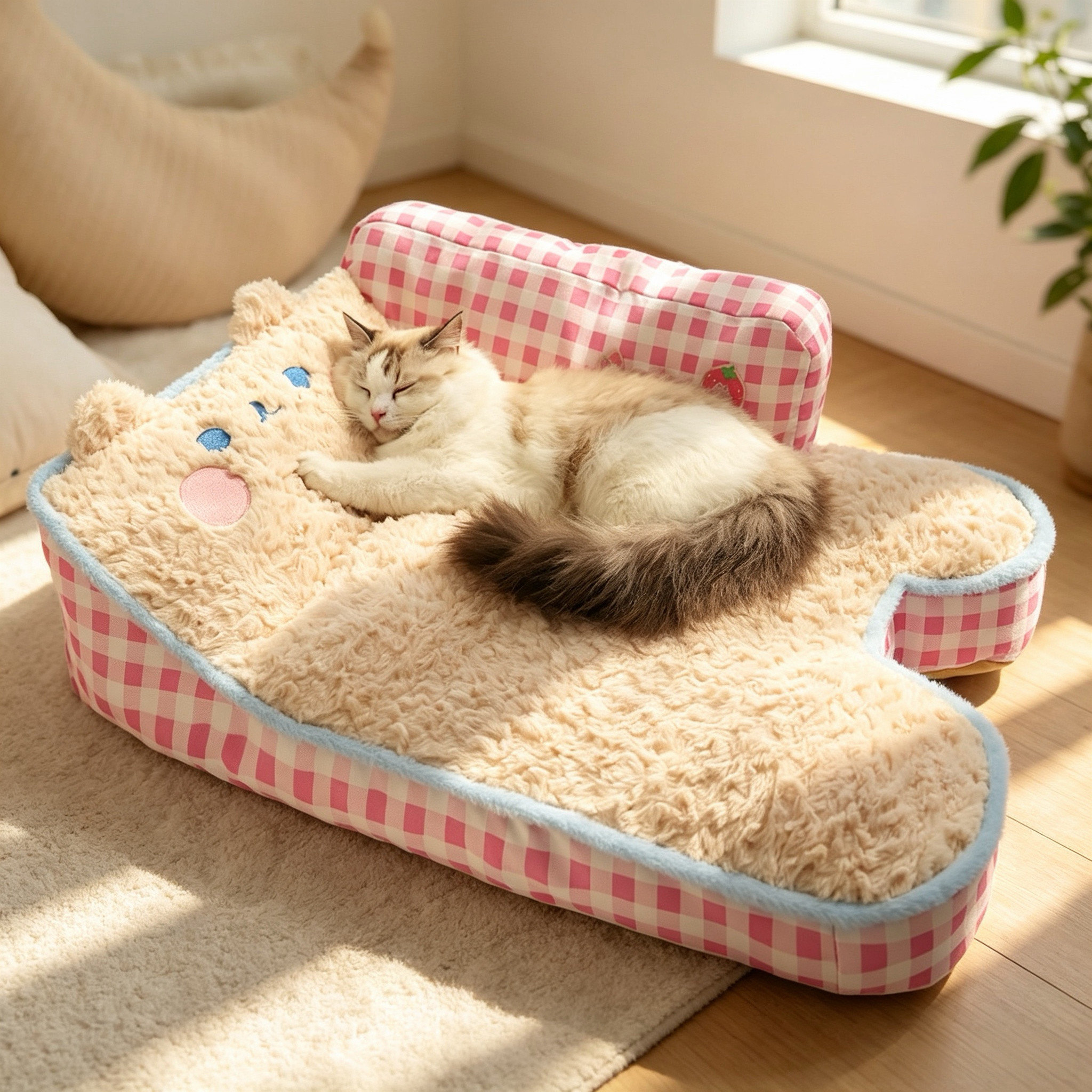 猫窝秋冬保暖猫咪冬天睡窝加绒加厚安全感猫垫子狗垫宠物沙发猫床