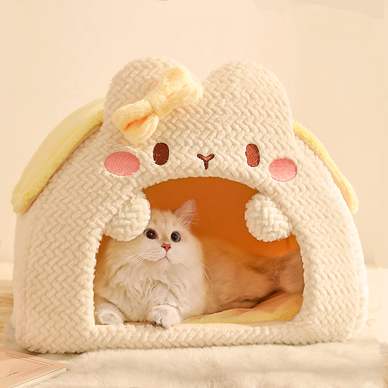 猫窝冬天保暖封闭式安全感猫房