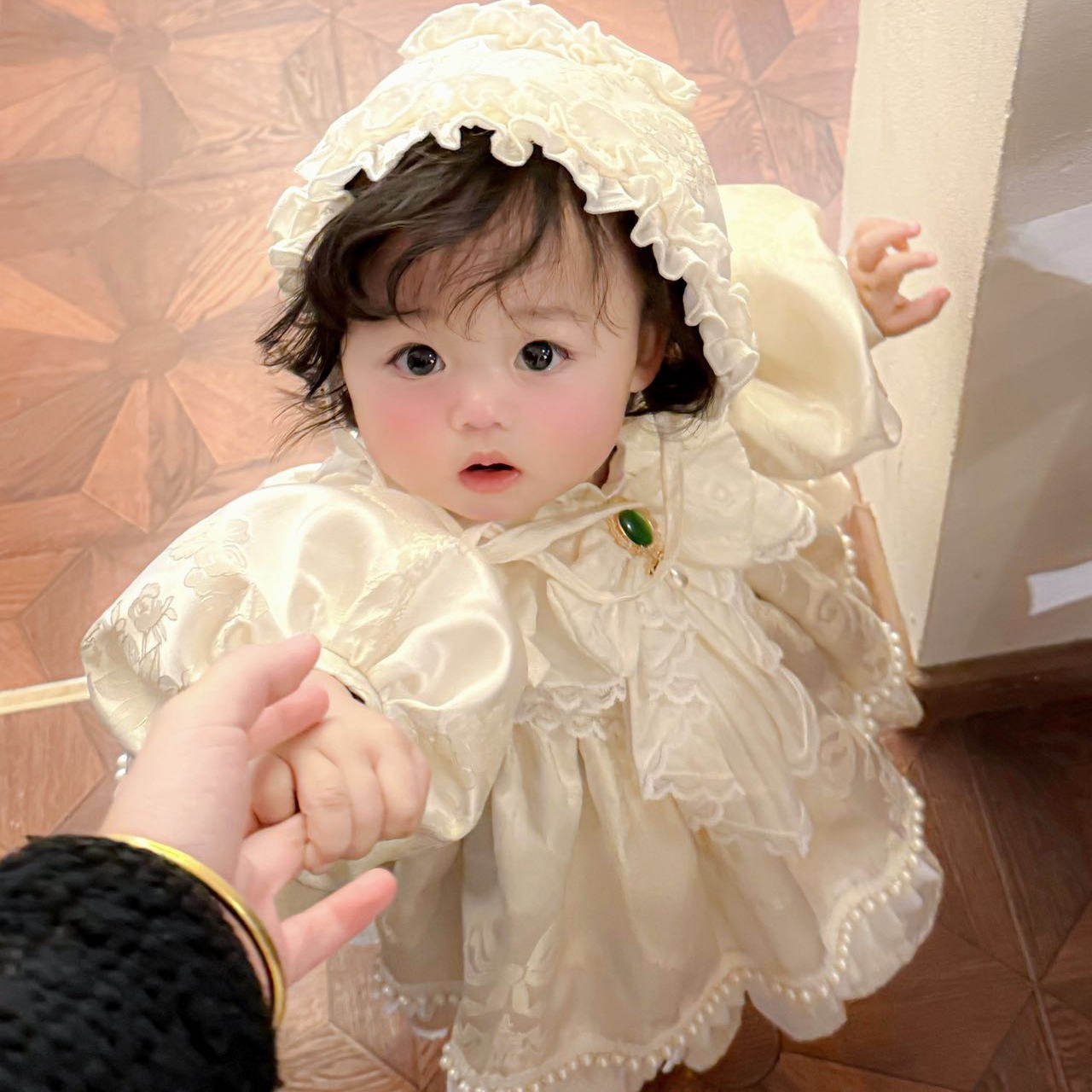 女童百天周岁礼服洋气宝宝公主裙