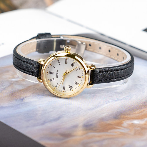 罗马数字小表盘手表珂紫小清新