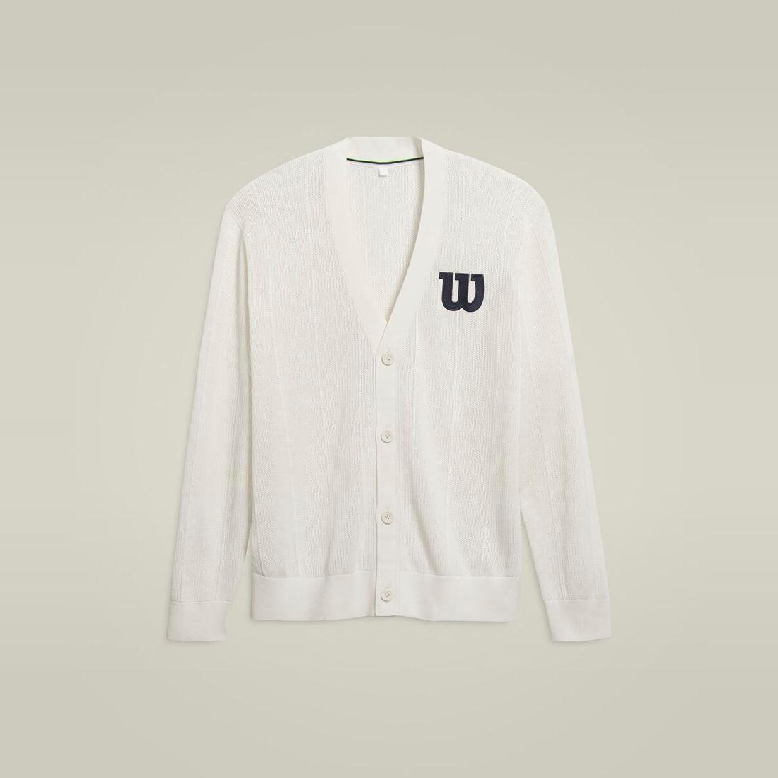 2025新款日本Wilson威尔胜Essex 开衫衬衫运动透气休闲圆领速干