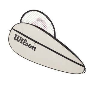 新款 2024WILSON威尔胜背包 奶油色 / 黑色羽毛球拍套收纳袋