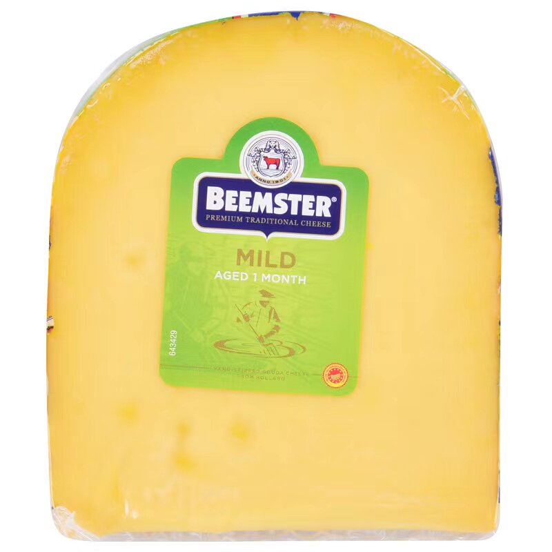 荷兰进口 贝姆斯特尔楔状淡味高达干酪 250g 量大可优惠
