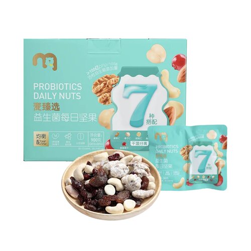 麦德龙麦臻选益生菌每日坚果900g