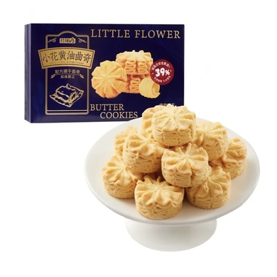 叮咚V5小花黄油曲奇120g