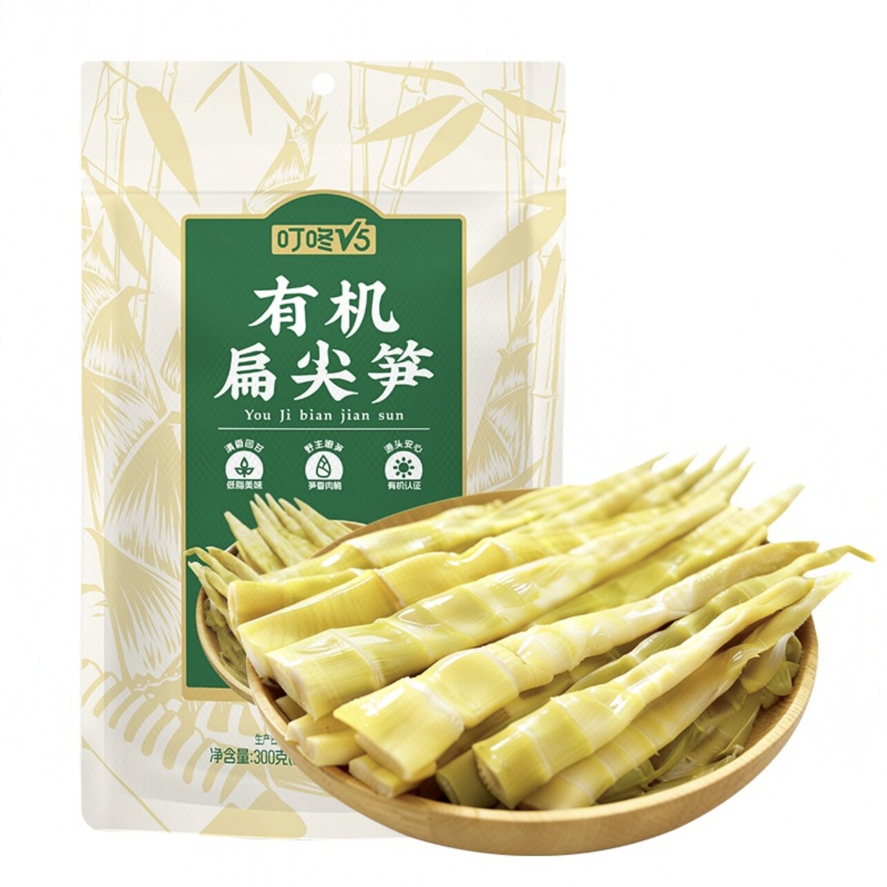 叮咚 V5 有机扁尖笋 300g