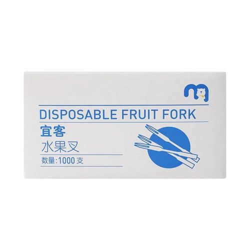 麦德龙宜客水果叉1000支