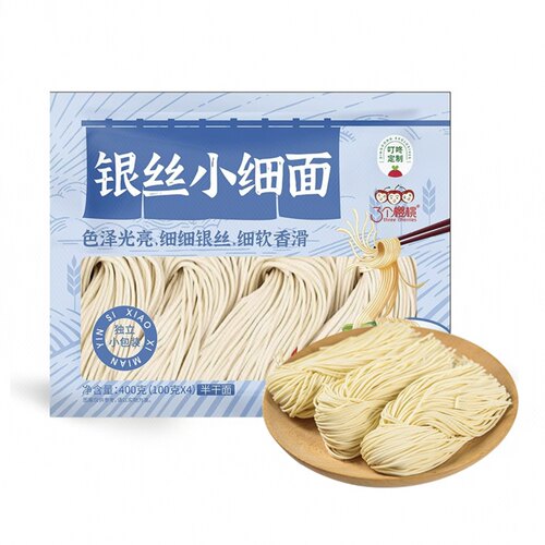 叮咚定制银丝小细面400g