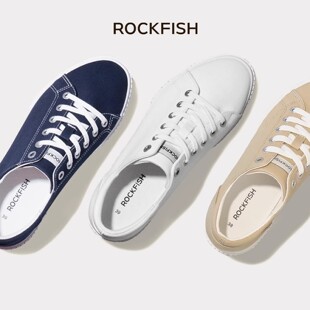女款 2025秋季 新款 Rockfish 子女厚底增高休闲运动鞋 板鞋 鞋 小白鞋