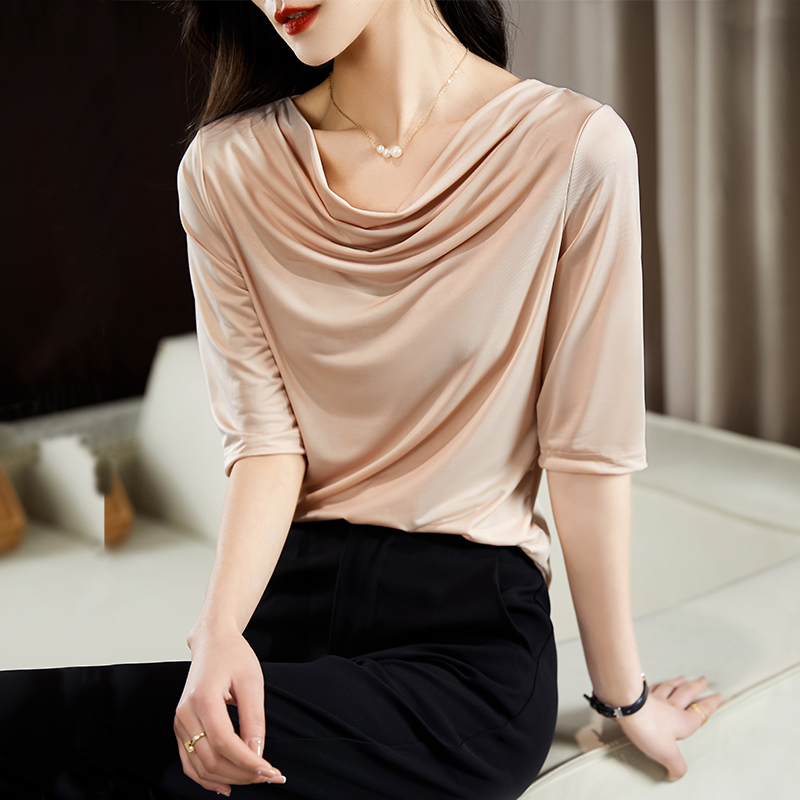 中袖夏季气质时尚上衣