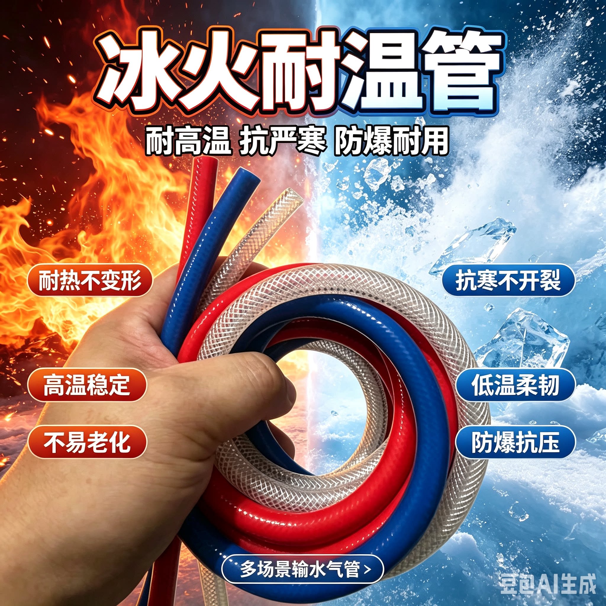 橡塑气管耐高压气管气动软管风管
