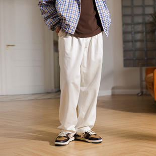 宽松直筒休闲老爹裤 PSO 14盎司斜纹面料水洗牛仔裤 女装 Brand男装