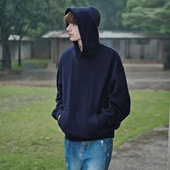 PSO 保暖情侣外套 纯色重磅宽松连帽加绒卫衣男款 Brand男装 女装