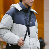 女装 PSO Brand男装 白鸭绒羽绒服潮牌加厚保暖情侣休闲连帽外套