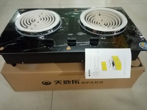 天地乐220V电热丝电灶BL-III5500,平盘2000瓦,凹盘3500瓦,无插头