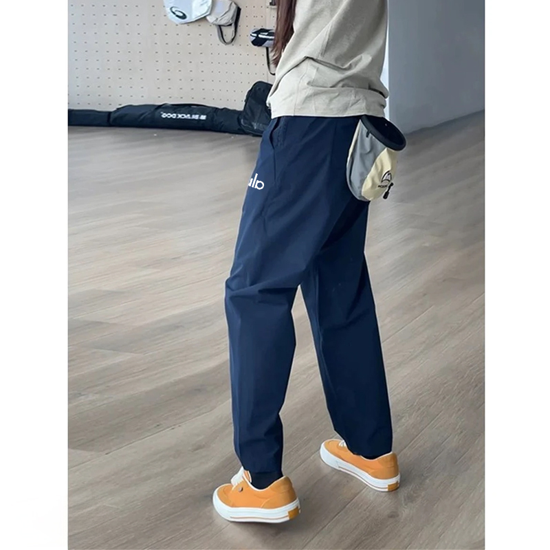 藏青色软壳防水冲锋裤男直筒休闲长裤微锥机能工装裤子户外登山裤