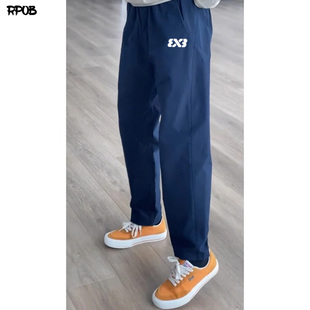 梭织长裤 长裤 九分裤 运动训练跑步速干透气舒适薄款 篮球裤 3V3美式