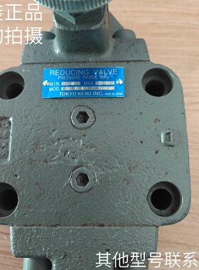 TOKYO KEIKI东京机器先导式减压阀XG-06-F-20-JA-S8-J原装现货