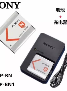 索尼DSC-W610 W620 W630 W670 W690 W710相机NP-BN1电池+充电器