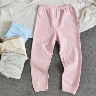 圆梦宝儿童秋裤棉舒绒无骨秋裤中大童贴身睡裤男女童内穿打底长裤