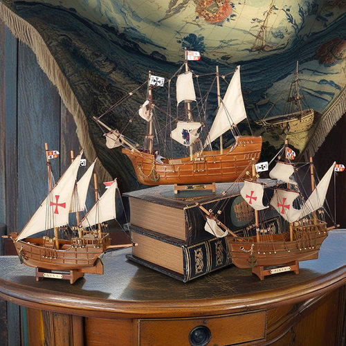 圣玛利亚哥伦布发现帆船模型