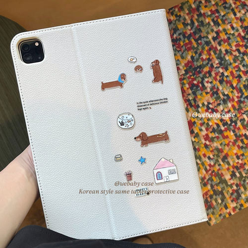 ins博主同款/狗狗贴纸ipad平板壳