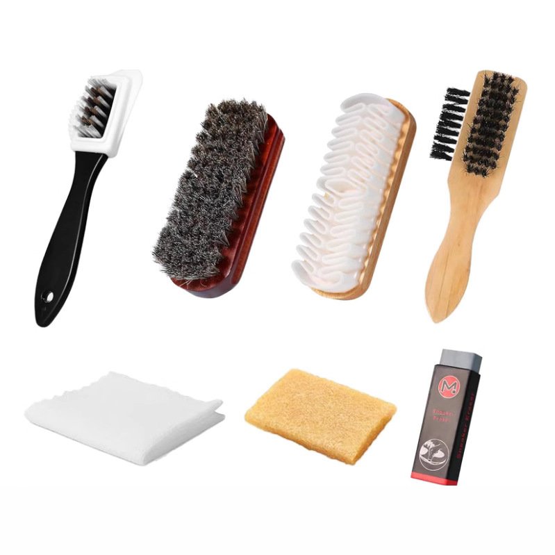 进口马毛刷 皮革汽车刷 鞋子清洁清理抛光套装刷  鞋油刷