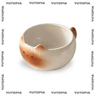 邂罗猫水果盘客厅餐厅可爱陶瓷果盘过年乔迁零食糖果盘