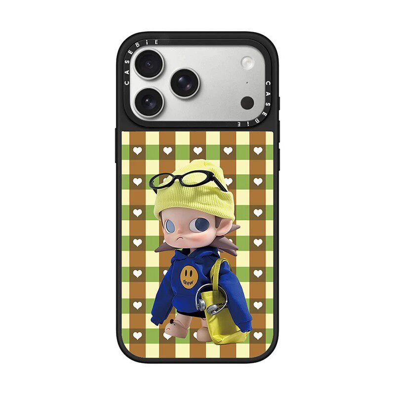 相框镜子嘎子姐拼贴风适用iPhone17手机壳苹果16可爱卡通防摔硬壳
