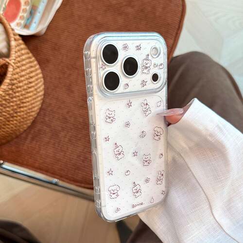 巧克力小熊苹果iPhone17PM手机壳