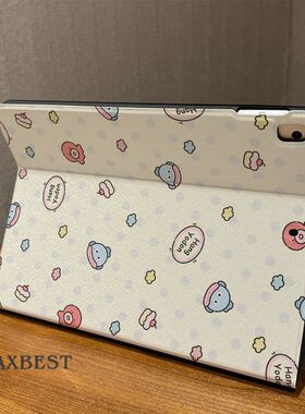 苹果平板ipadMINI67防摔保护壳A16小熊虫iPadpro11寸10.2可爱KT猫