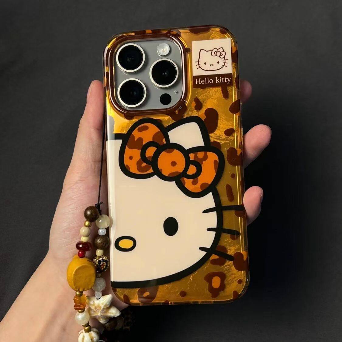 半边凯蒂猫适用iPhone16promax手机壳11适用苹果14动漫iPhoneXR/