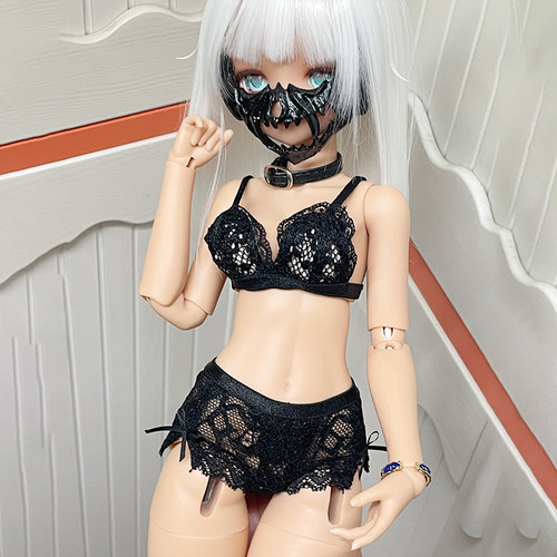 满68包邮【三万院长现货】bjd娃娃4分娃衣蕾丝内衣套装