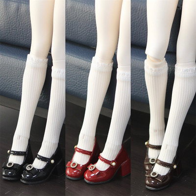 4分/mdd复古低跟BJD娃鞋