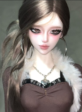 灰羽人形 SD/BJD娃娃4分若青女娃头 四分单头素头 三万院长预售