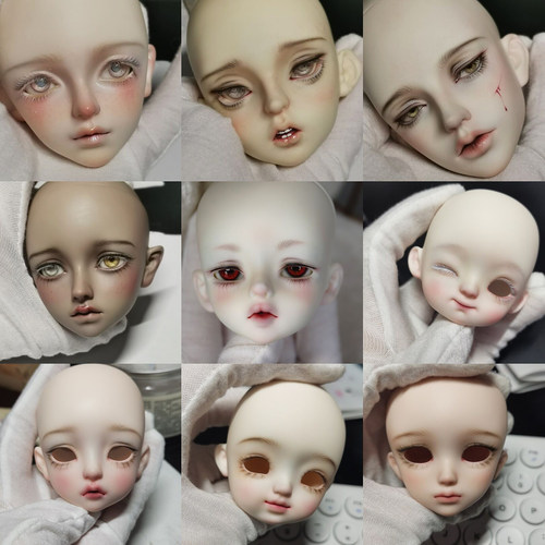 三万院长BJD改妆化妆保养定制