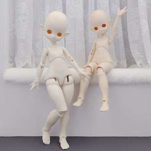 CFDOLL 榴莲酥2.0瑕疵头 六分BJD娃娃单头素头 炒饭自制 三万院长