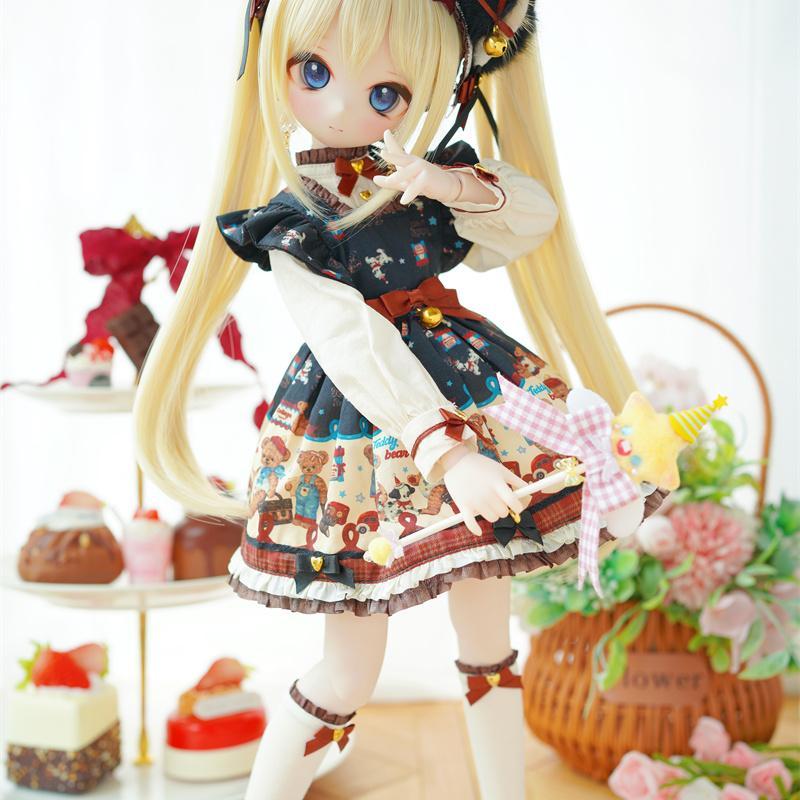 洛丽塔甜妹套装4分/熊妹娃衣