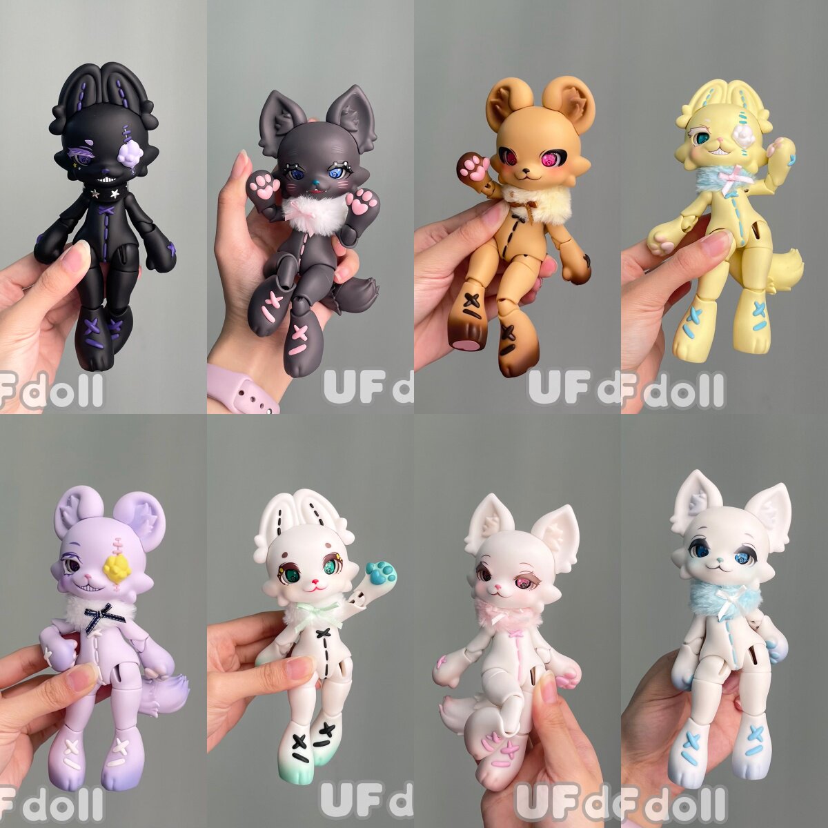 UFdoll 12分 UMA 盲盒 BJD娃娃人偶兽体潮玩正版三万院长预售 - 实物图