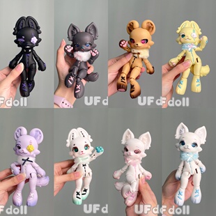 UFdoll 12分 UMA 盲盒 BJD娃娃人偶兽体潮玩正版三万院长预售