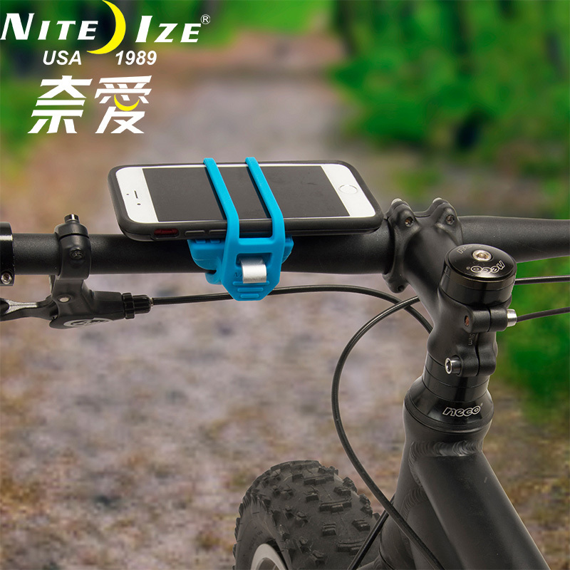 奈爱Nite Ize汉杜本硅胶搭扣多功能自行车骑行车手机支架-封面