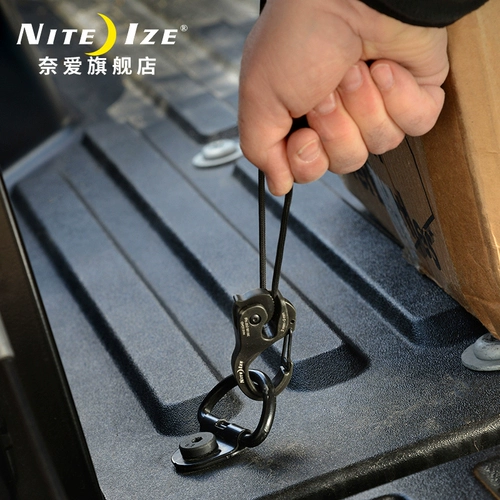 Niteize nai ai kajie wind крюк крюк крючок крючок палатка зонтичная веревка с фиксированным затяжкой пряжки без узлов