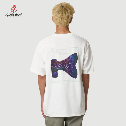 【25秋】GRAMICCI小野人新品个性图案短袖T恤休闲舒适G5FU-T090