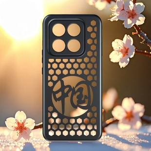 适用小米12/12pro散热14手机壳17镂空透气15国风13ultra超薄软壳15至尊潮牌男女civi2/3游戏降温mix4保护套13