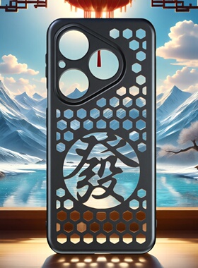 适用华为pura80/80pro透气手机壳p70/p70pro镂空散热p40/p50pro国风潮款p30pro超薄软壳p80ultra保护套p60atr