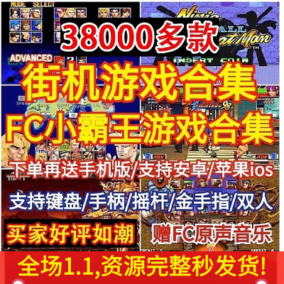 街机游戏合集FC小霸王模拟器经典PC电脑手机下载拳皇合金弹头街