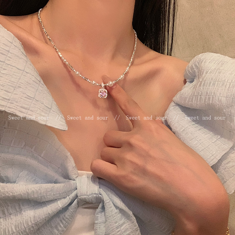 碎银子项链女轻奢小众高级感